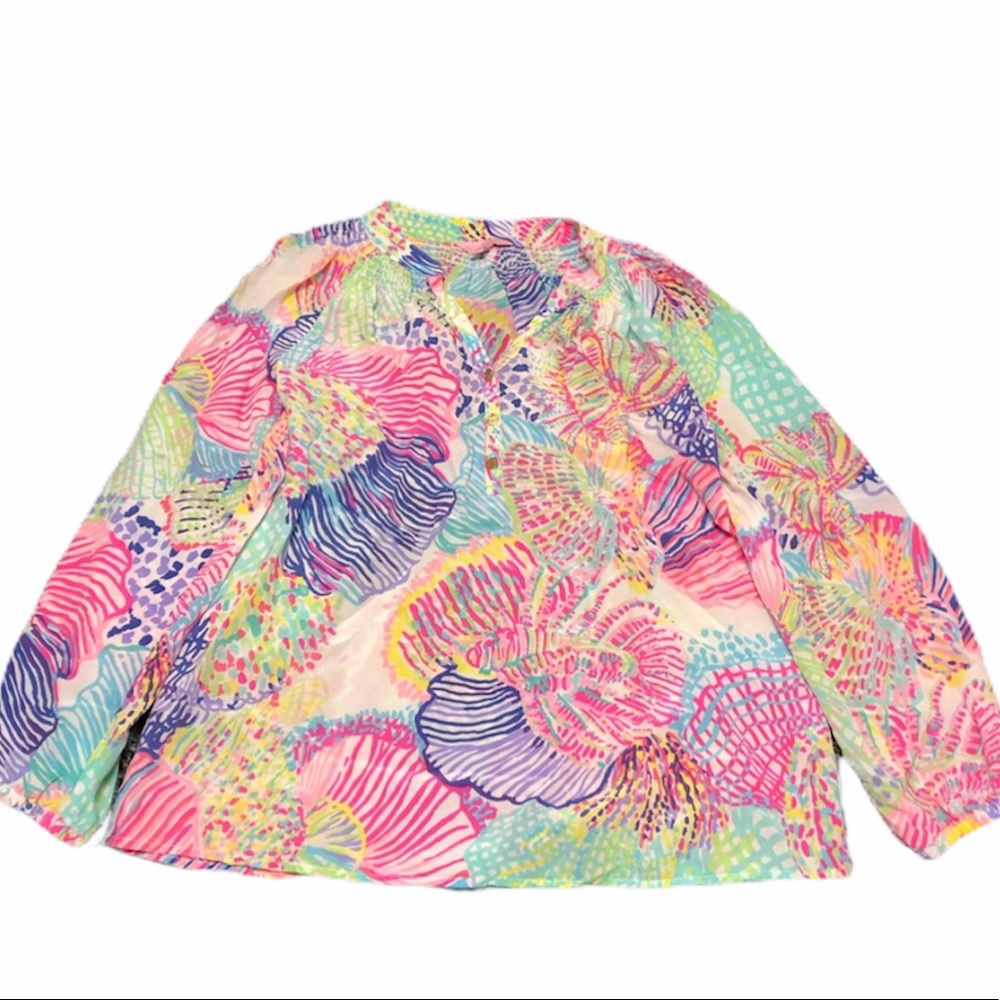 Lilly Pulitzer silk Elsa!